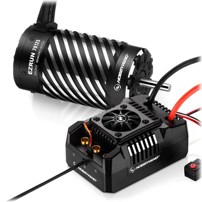 Hobbywing Combo Variateur EzRun Max4 HV 300A + Moteur 70125 SD 560kv HW38020369