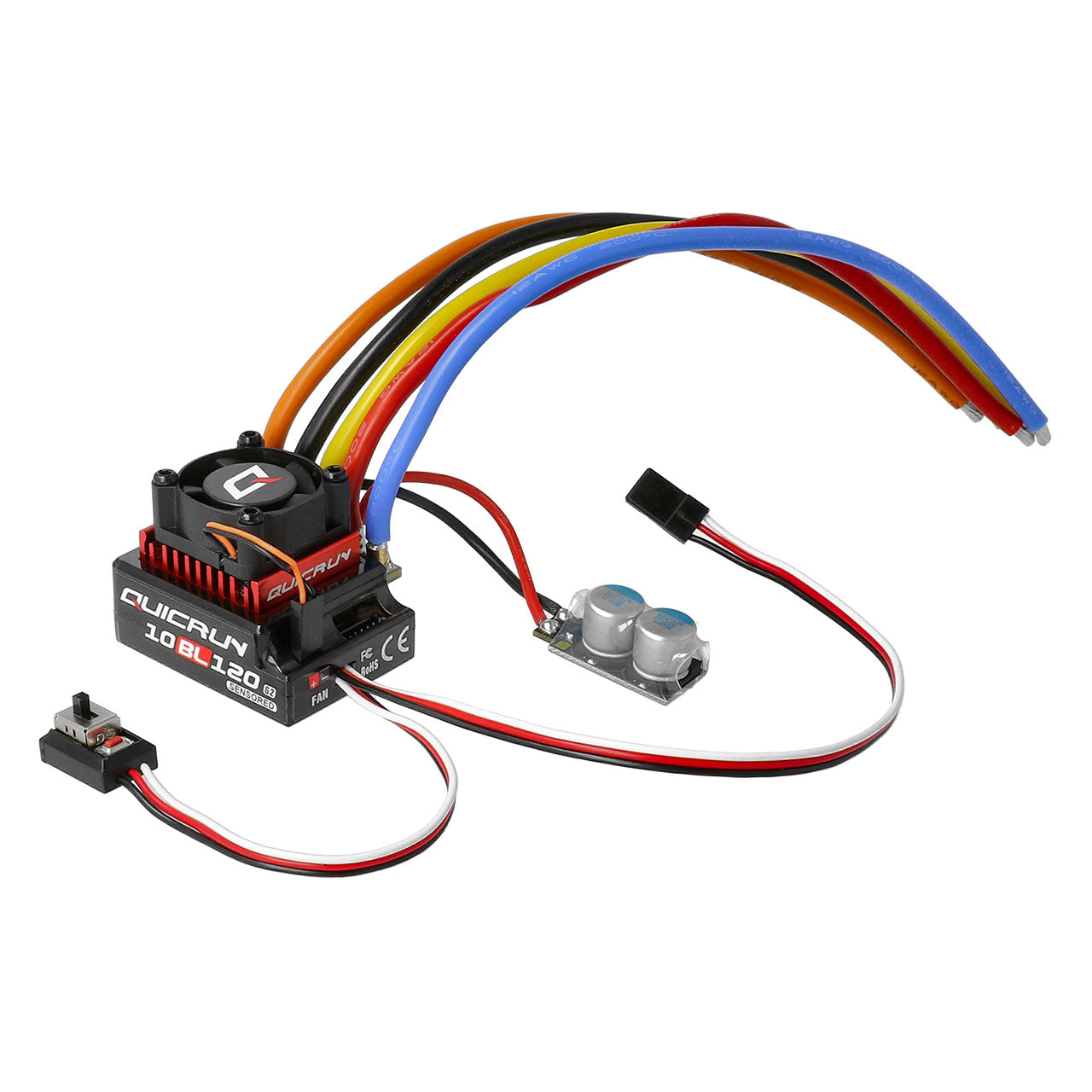 Hobbywing ESC QuicRun 120A Sensored 10BL120 G2 HW30125002