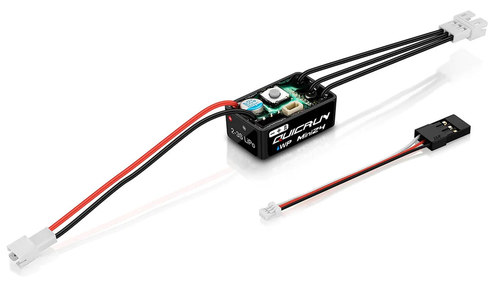 Hobbywing Combo QuicRun Mini24 25A + Buitenliggende motor 1621SL 3500kV HW38020436
