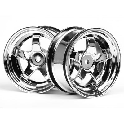 HPI - Jantes Work Meister - Chrome - 26mm - 3mm - 3591