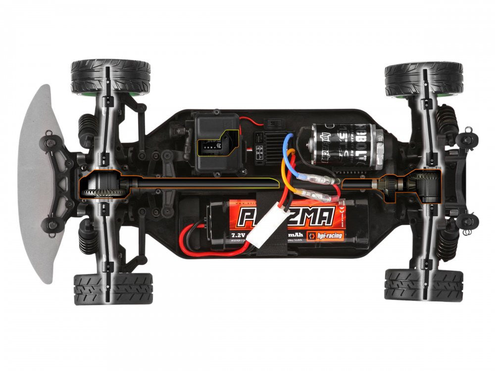 HPI RS4 Sport 3 Drift Ford Mustang V2 VGJR Fun Haver RTR 120094