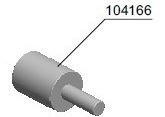 Hudy Adaptateur de ø3.0mm Pour Visseuse 111030