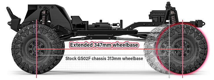 Gmade GS02F Spider Portaali TS KIT GM57014