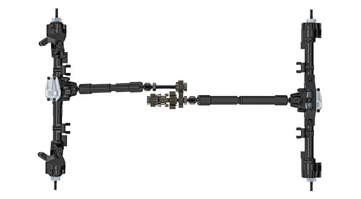 Gmade GS02F Spider Portaali TS KIT GM57014