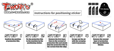 T-Work's Protection d'écran pour Radio FlySky NB4 TA-085-NB4
