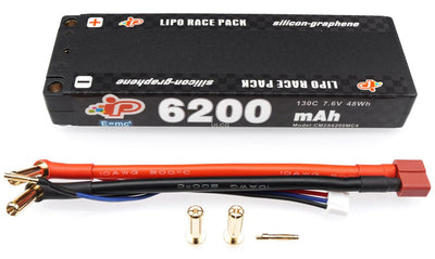 Intellect Bateria lipo Graphene MC4 HV 7,6 V 6200 mAh 120C IP-CM2S6200MC4