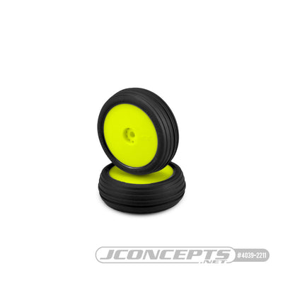 Jconcepts Pneus Hawk + Jantes Avant Blanche Losi Mini-B 2.0 4039-1211