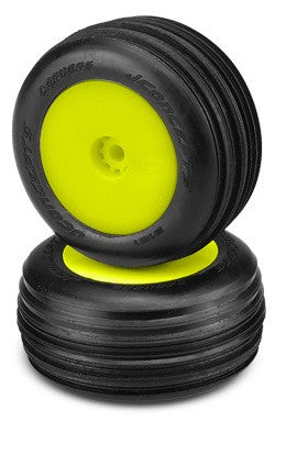 Jconcepts Pneus + Jante Avant Jaune Losi Mini-T 2.0 3101-2291