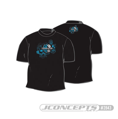 JConcepts T-Shirt Finish Line Noir M/L/XL 2726