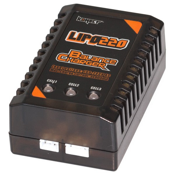 Konect Chargeur Lipo 2S-3S Lipo 220