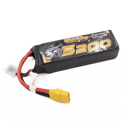 Konect Lipo 14.8v 5200mah 60C 4S1P Bash XT90