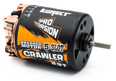 Konect Moteur charbons Pro Torsion type 540 Crawler 5 Slots 16T 1900Kv