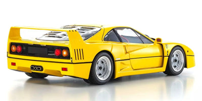 Kyosho Diecast Ferrari F40 Jaune 40 Ans 1/18 KS08416Y