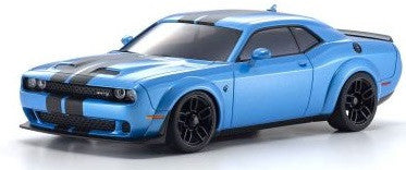 Kyosho AutoScale Challenger SRT Hellcat Redeye B5 Bleu(MA020) MZP451BL