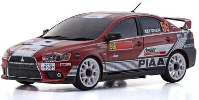 Kyosho AutoScale Mini-Z Mitsubishi Lancer Evo X Dealer Team (MA020) MZP462M