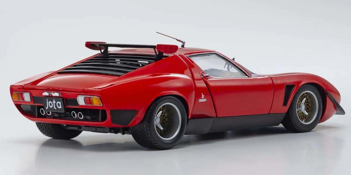 Kyosho Diecast Lamborghini Miura SVR 1970 Rouge 1/18 KS08319RBK