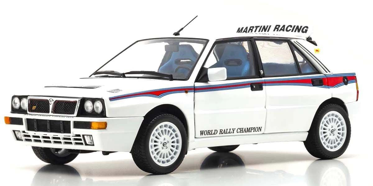 Kyosho Diecast Lancia Delta HF Integrale 6 Martini 1992 1/18 KS08344E