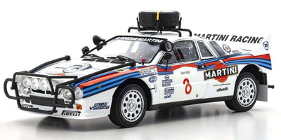 Kyosho Diecast Lancia Rally 037 A.Bettega Safari Rally 1985 Nr.8 1/18 KS08306J