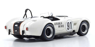 Kyosho Diecast Shelby Cobra 427 S/C Essex Wire Bridgehampton 1965 Nr.91 1/18 KS08047EW