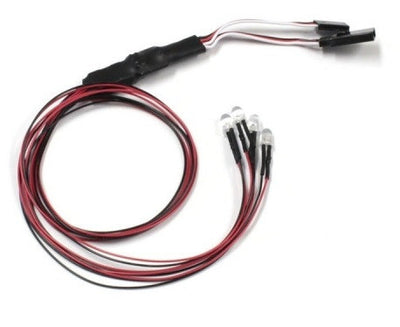 Kyosho Eclairage LED ø5mm Longueur 400mm Rouge 97054-4R-B