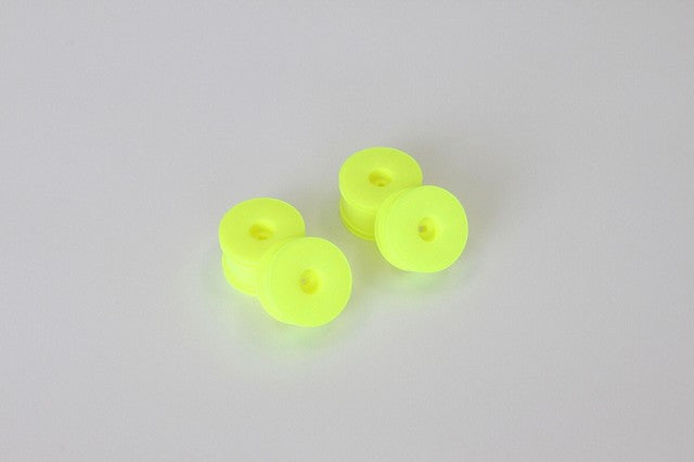 Kit 2 jantes 2.2 buggy 1/10 4X2 et 4X4 - ARRIERE - JAUNE - T-WORKS Kit 2 jantes 2.2 buggy 1/10 4X2 et 4X4 - ARRIERE - JAUNE - T-WORKS