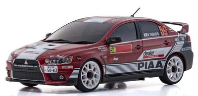 Kyosho Mini-Z AWD Mitsubishi Lancer Evo X Dealer Team + KT531P RTR 32632M