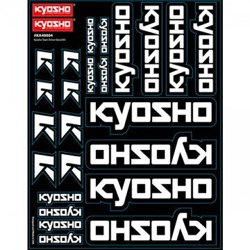 Kyosho Planche de Stickers Team Driver 36275