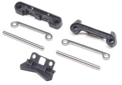 LOSI Axes + Cales de triangle Arrière (7Pcs) Mini-T 2.0 LOS214009