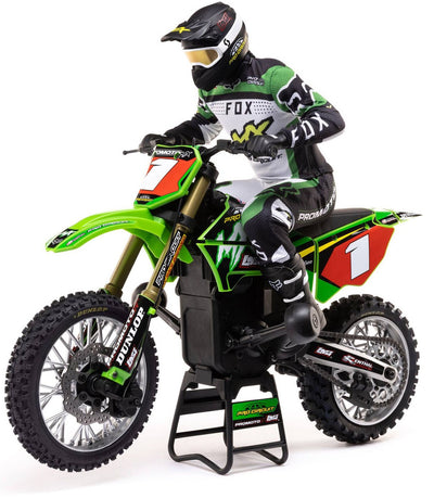 Losi Moto Promoto-MX Motorcycle RTR 1/4 + Batterie et chargeur LOS06002