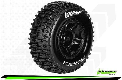 Louise RC Pneus Sc-Pioneer & Jantes Noir (x2) L-T3148SBTF
