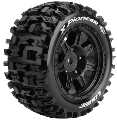 Louise RC Pneus X-Pioneer MFT + Jantes (x2 Kraton 8S LR-T3296BM