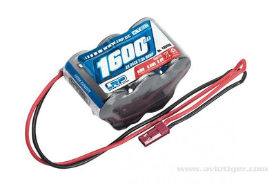 LRP Accu Rx Hv2 Vtec Hump 1600mah 6.0v Bec 65860