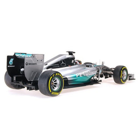 MiniChamps Mercedes AMG F1 W05 Hybrid 44 Lewis Hamilton Campeão do Mundo de F1 2014 127140444