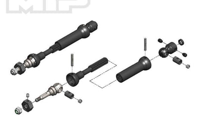 MIP Cardan Acier X-Duty CVD avant (x2) 18150