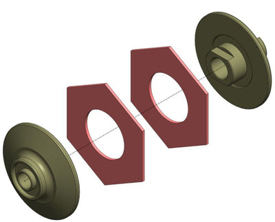 MIP Kit Slipper Losi Mini-T/B 2.0 20080