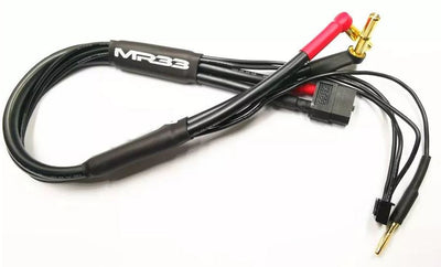 MR33 Cordon de charge 2S Connecteur XT60 vers PK 4/5mm MR33-BCL-XT60