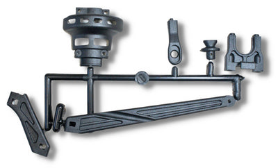 Mugen Carter de différentiel + renfort de châssis MBX8 Eco E2160-B