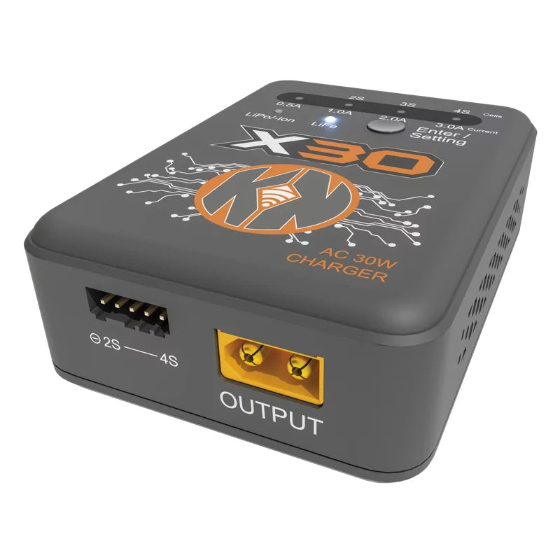 Konect Chargeur LIPOMAX compact LiPo 2-3S 38W KN-LIPOMAX Konect Chargeur LIPOMAX compact LiPo 2-3S 38W KN-LIPOMAX