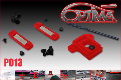 Optima Kit de Fixation Aimanté pour Carrosserie PO13