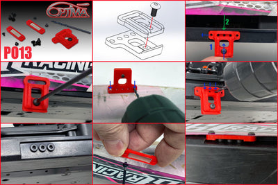 Optima Kit de Fixation Aimanté pour Carrosserie PO13