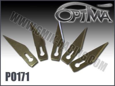 Optima Lames pour couteau de modélisme (x3) P0171