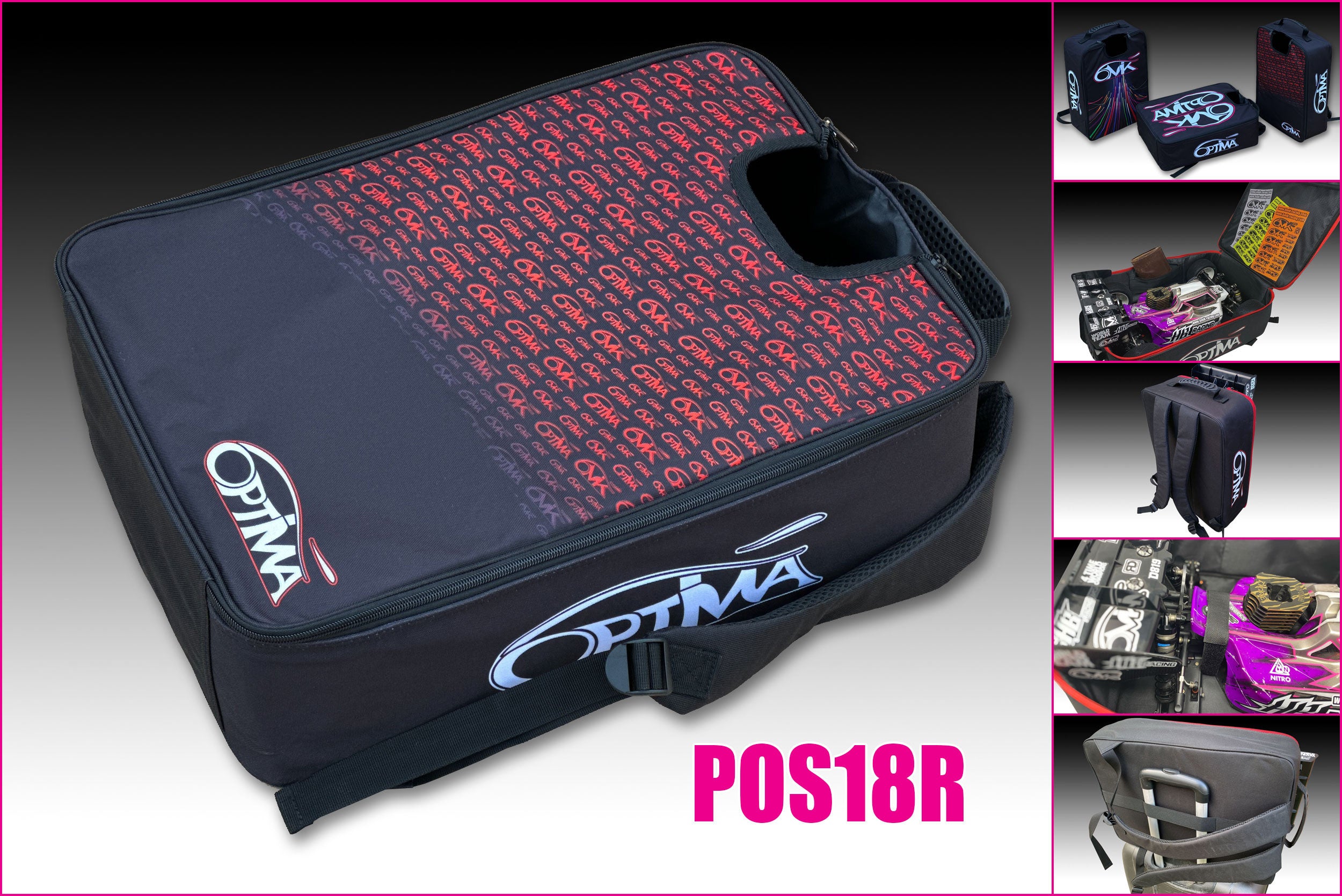 6MIK Sacoche de rangement Buggy 1/8 Optima POS18