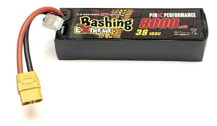 Pink Bashing batterie LiPo 3S 11,1V 5000mAh 50C (Multi) LP HARD