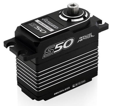 Power HD Servo S25 BRUSHLESS BOITIER ALU SSR HV (50KG/0.10SEC)