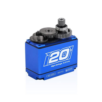 Power HD Servo WH20KG Boitier Alu Waterproof HV 20Kg/0.08Sec