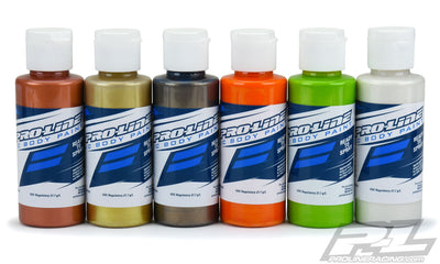 Proline Pack Couleur Nacré/Métallisé Peinture Lexan pour Aérographe (x6) 6323-02