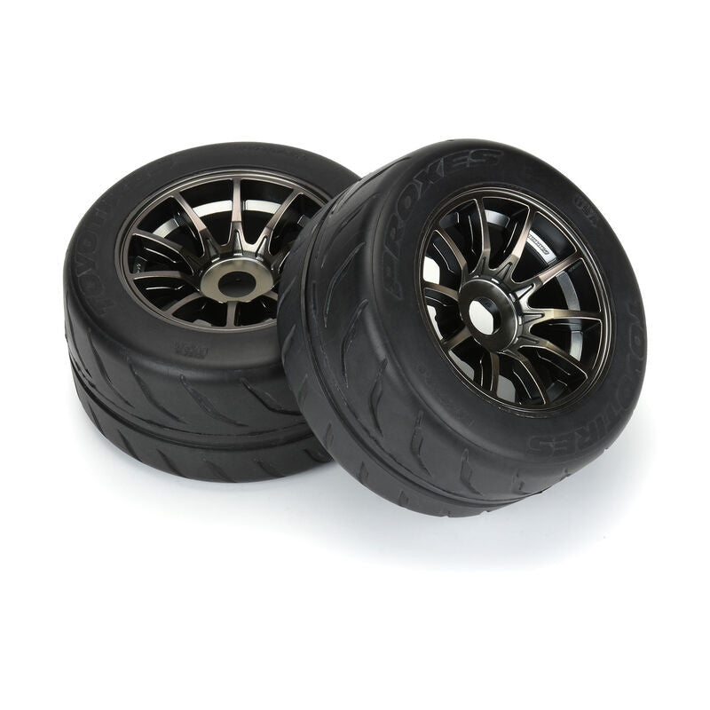 Proline Pneus Toyo Proxes R888R S3 2.9" + Jante 17 mm (x2) PRO1020011