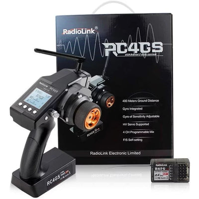 Radiolink Radio RC4GS V3 2.4Ghz 5 voies + R6FG RDL-RC4GS-V3-SET