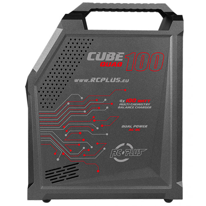 RC PLUS Chargeur Cube 100 Quatro AC/DC RC-CHA-210