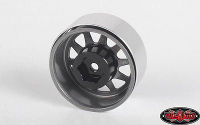 RC4WD Jantes 1.55" Beadlock 6 Lug Stamped Acier Noir (x4) Z-W0310